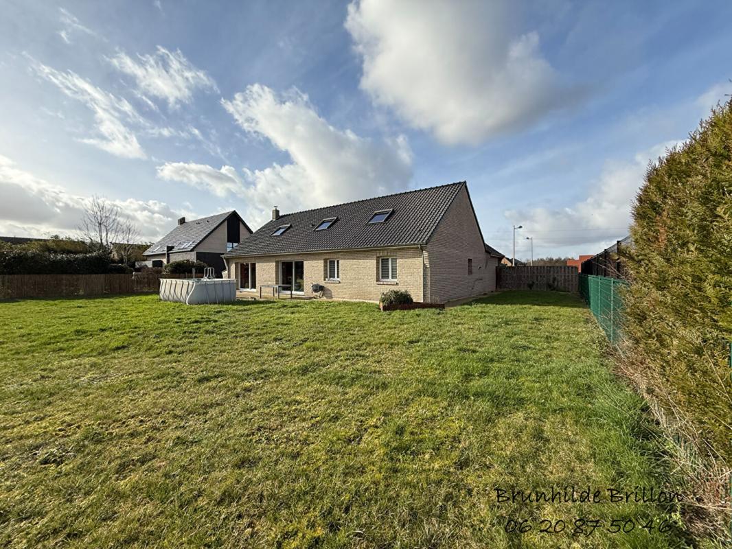 COURRIERES Semi-plain-pied 190M², 4 chambres, bureau, garage, jardin 16