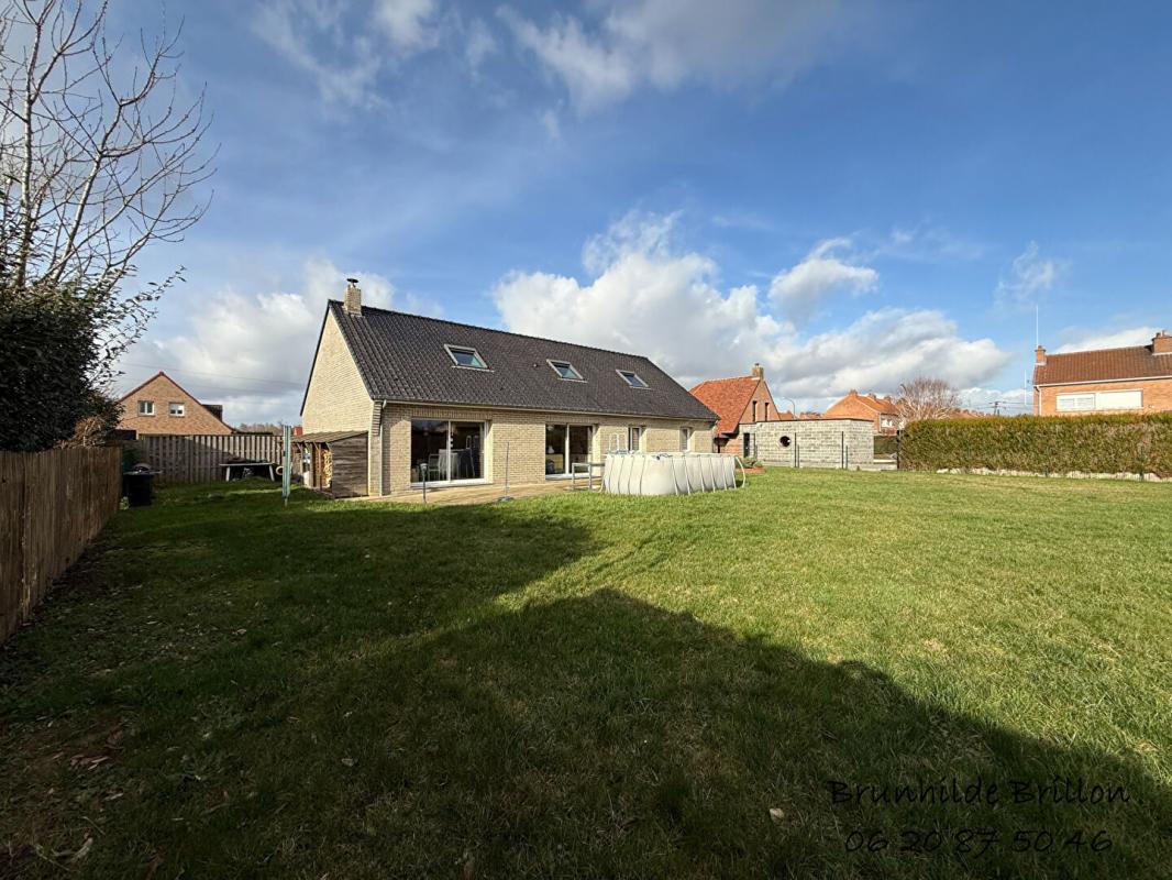 COURRIERES Semi-plain-pied 190M², 4 chambres, bureau, garage, jardin 17