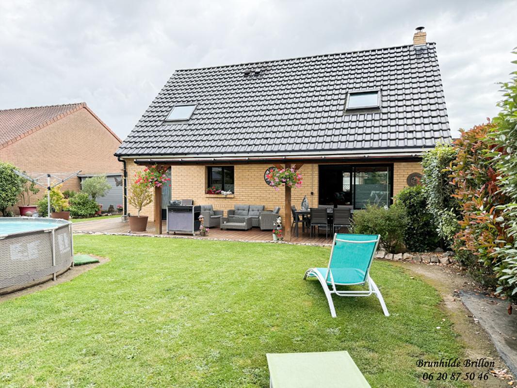 LENS Maison individuelle,128M² au sol, 3 chambres, garage, jardin 10