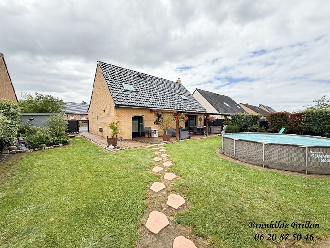 LENS Maison individuelle,128M² au sol, 3 chambres, garage, jardin 8