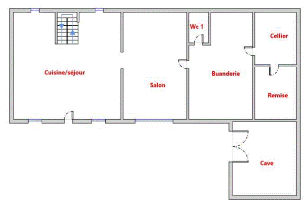 BEAUZAC Beauzac 43590 Maison en pierre rénovée 150 m²  4 chambres terrain clos 1489m² 16