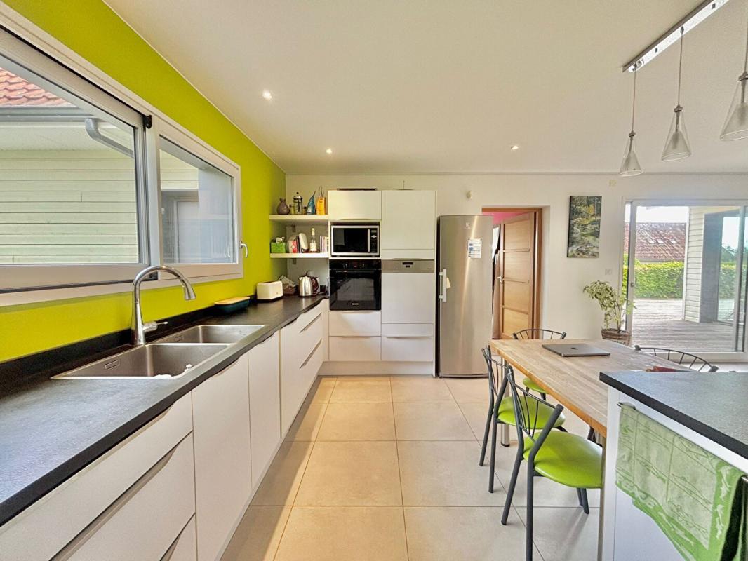 CONDETTE Condette, Maison d'architecte ossature bois, beaux volumes et environnement privilégié 8