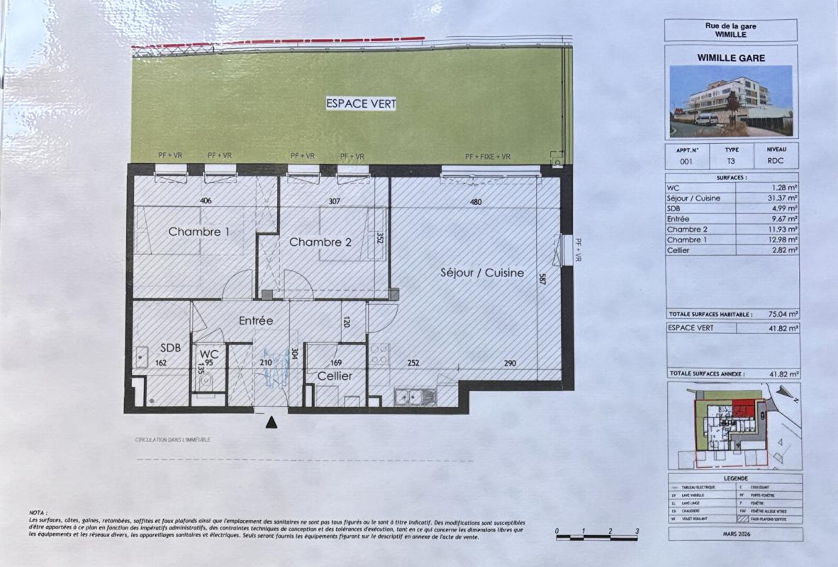 WIMILLE PROPRIETES PRIVEES COTE D'OPALE vous propose : 2