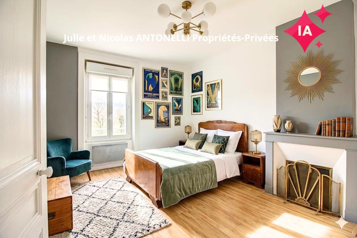 LA FOUILLOUSE La FOUILLOUSE 42480  Maison des années 30, 4 chambres, garage, sur 900m² de terrain 14