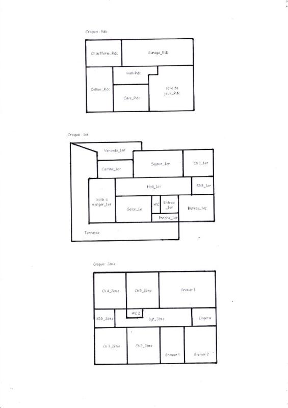 SAINT-JULIEN-CHAPTEUIL Saint-Julien-Chapteuil  43260  maison traditionnelle de 1972 sur deux niveaux élevés sur sous-sol  302 m² habitables 6 chambres sur 1613m² de terrain 18
