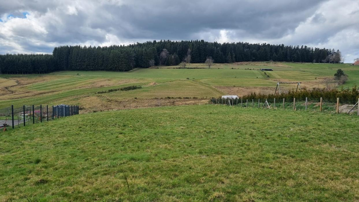 RIOTORD Entre Marlhes 42660 et Riotord 43220 Terrain constructible viabilisé1506m² 1