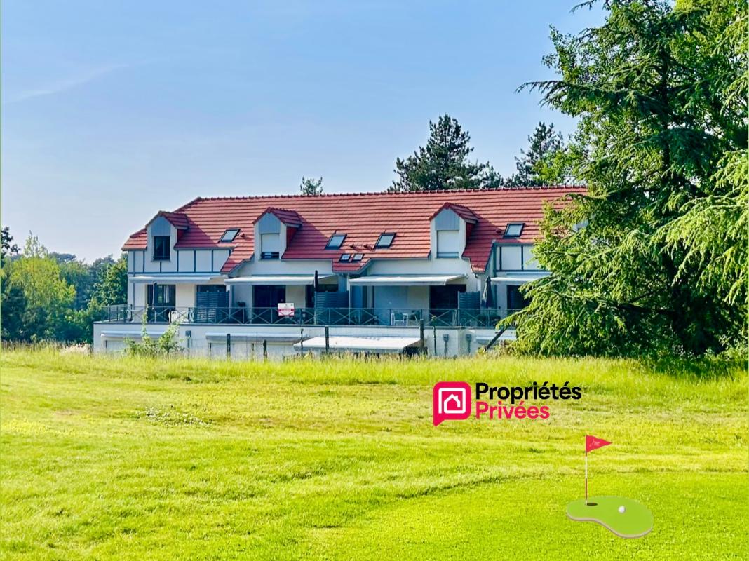 HARDELOT PLAGE Superbe duplex 2 CHAMBRES , terrasse , garage et cave avec vue golf - 73.44 m2 1