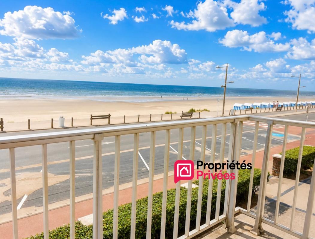 HARDELOT PLAGE Appartement face mer 3 chambres  88 m2 garage et parking 1
