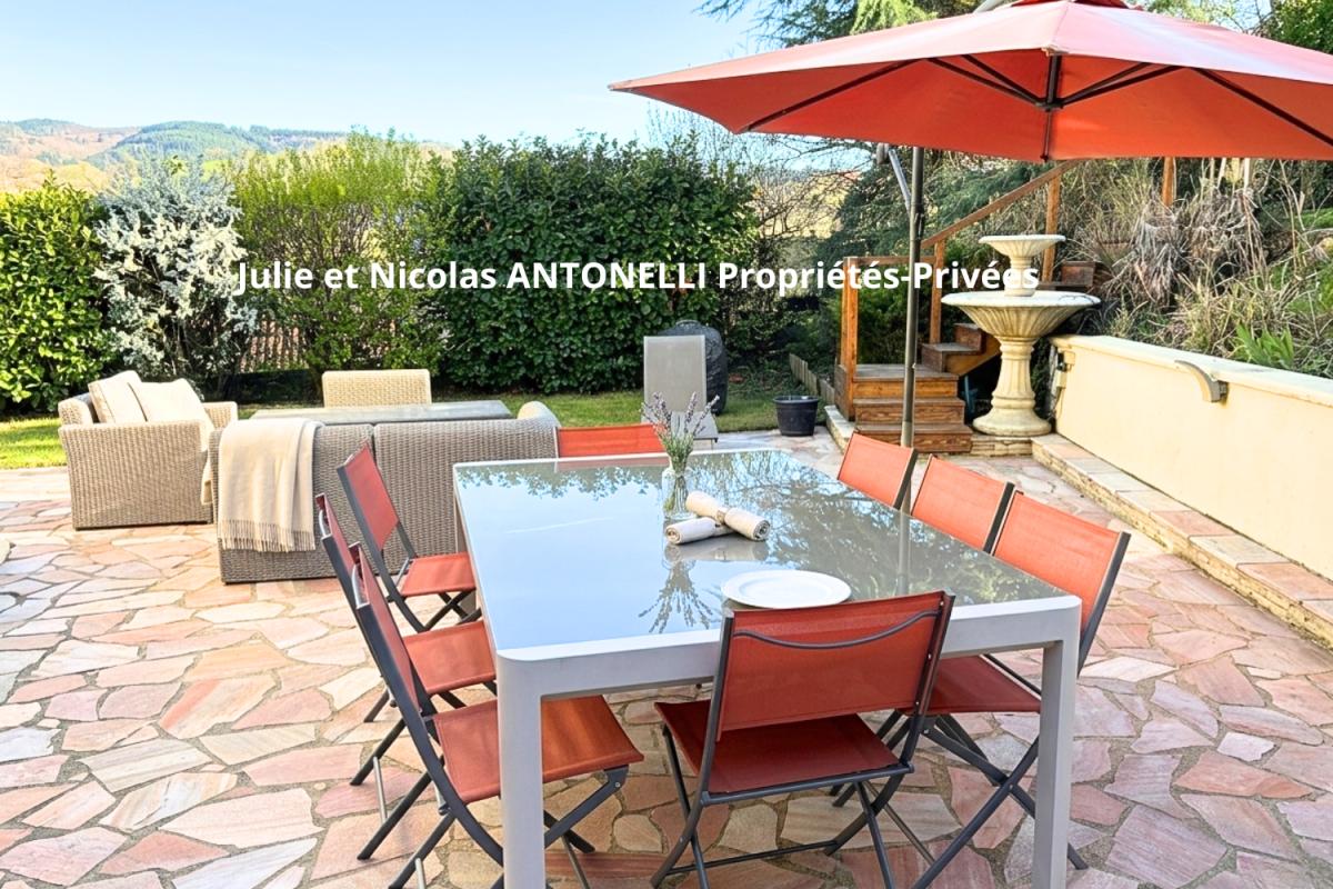 FRAISSES Unieux 42490 Maison 137 m² 4 chambres avec piscine et deux garages 2