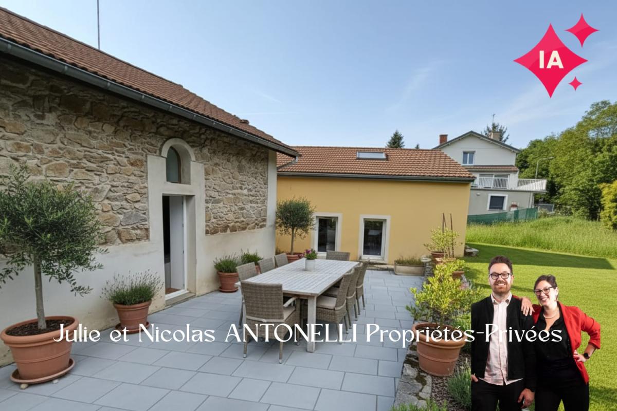 LA FOUILLOUSE LA FOUILLOUSE (42480) Maison en pierre 212m² habitables 6 chambres garage et jardin 1