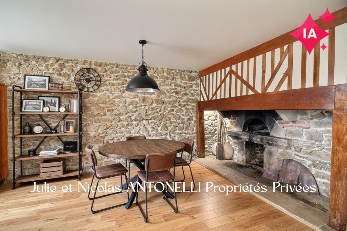 LA FOUILLOUSE LA FOUILLOUSE (42480) Maison en pierre 212m² habitables 6 chambres garage et jardin 6