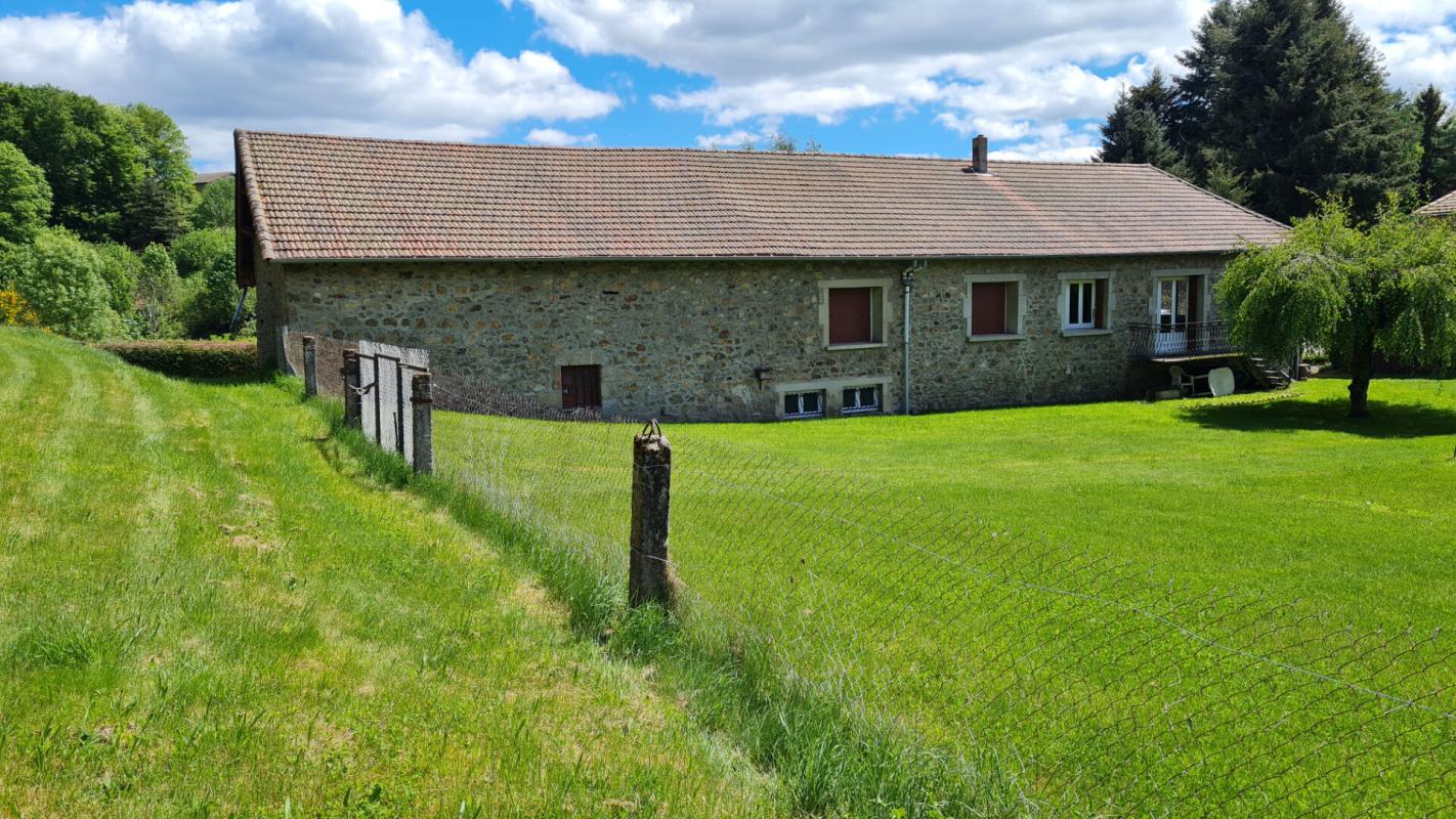 SAINT-ROMAIN-LACHALM Saint Romain Lachalm 700m² de bâtiments dont une maison d'habitation sur 1 hectare de terrain constructible 13