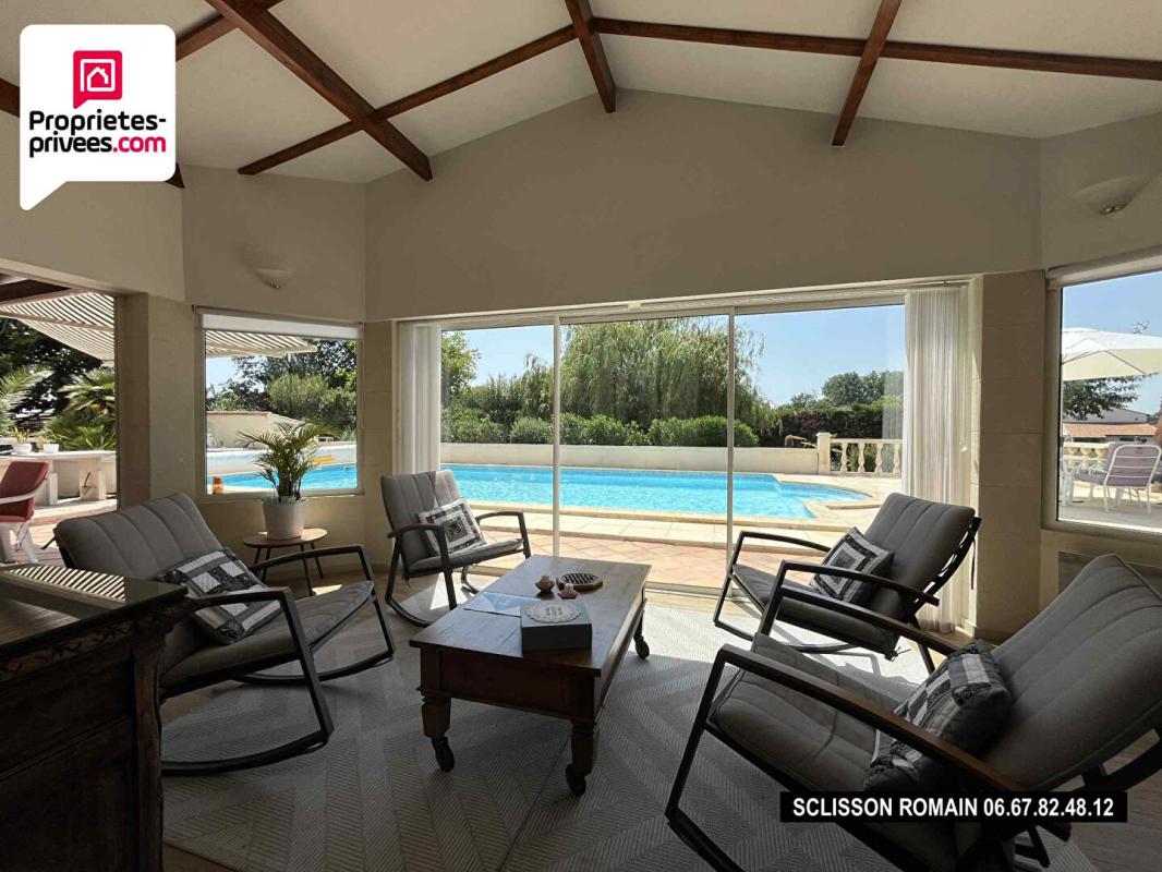 BRAUD-ET-SAINT-LOUIS Maison familiale Braud Et St Louis - 188m2 - 4 chambres - piscine - grand jardin - PRIX  456 516 HAI 1