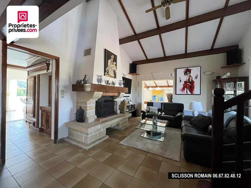 BRAUD-ET-SAINT-LOUIS Maison familiale Braud Et St Louis - 188m2 - 4 chambres - piscine - grand jardin - PRIX  456 516 HAI 7