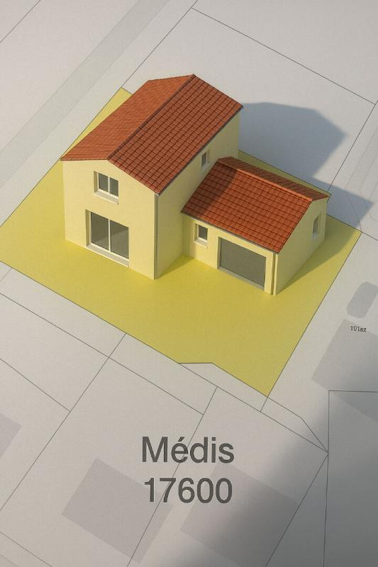 MEDIS Terrain viabilisé de 680m² dont 540m² constructible 96 000 HAI 6