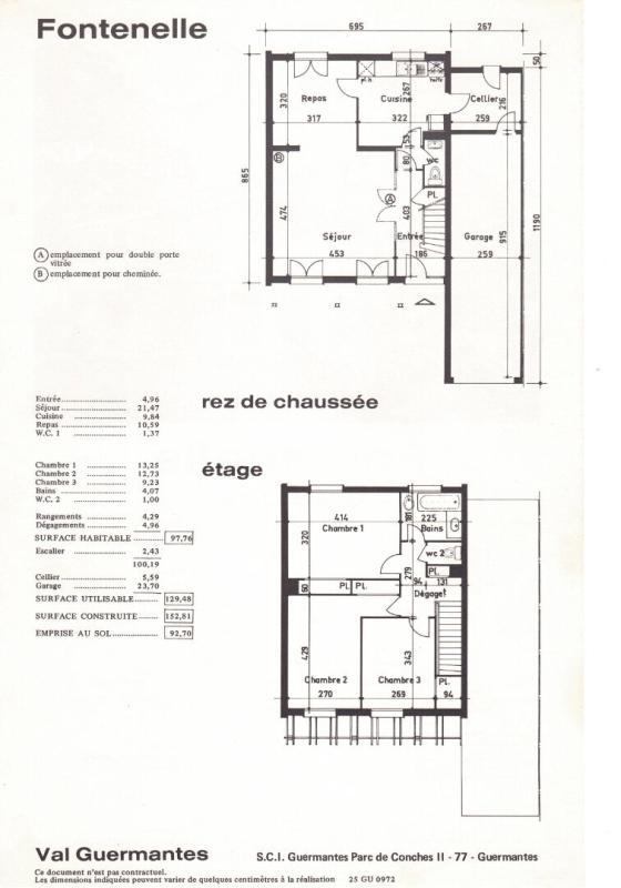 BUSSY-SAINT-GEORGES Maison Conches Sur Gondoire 5 pièce(s) 103 m2 14