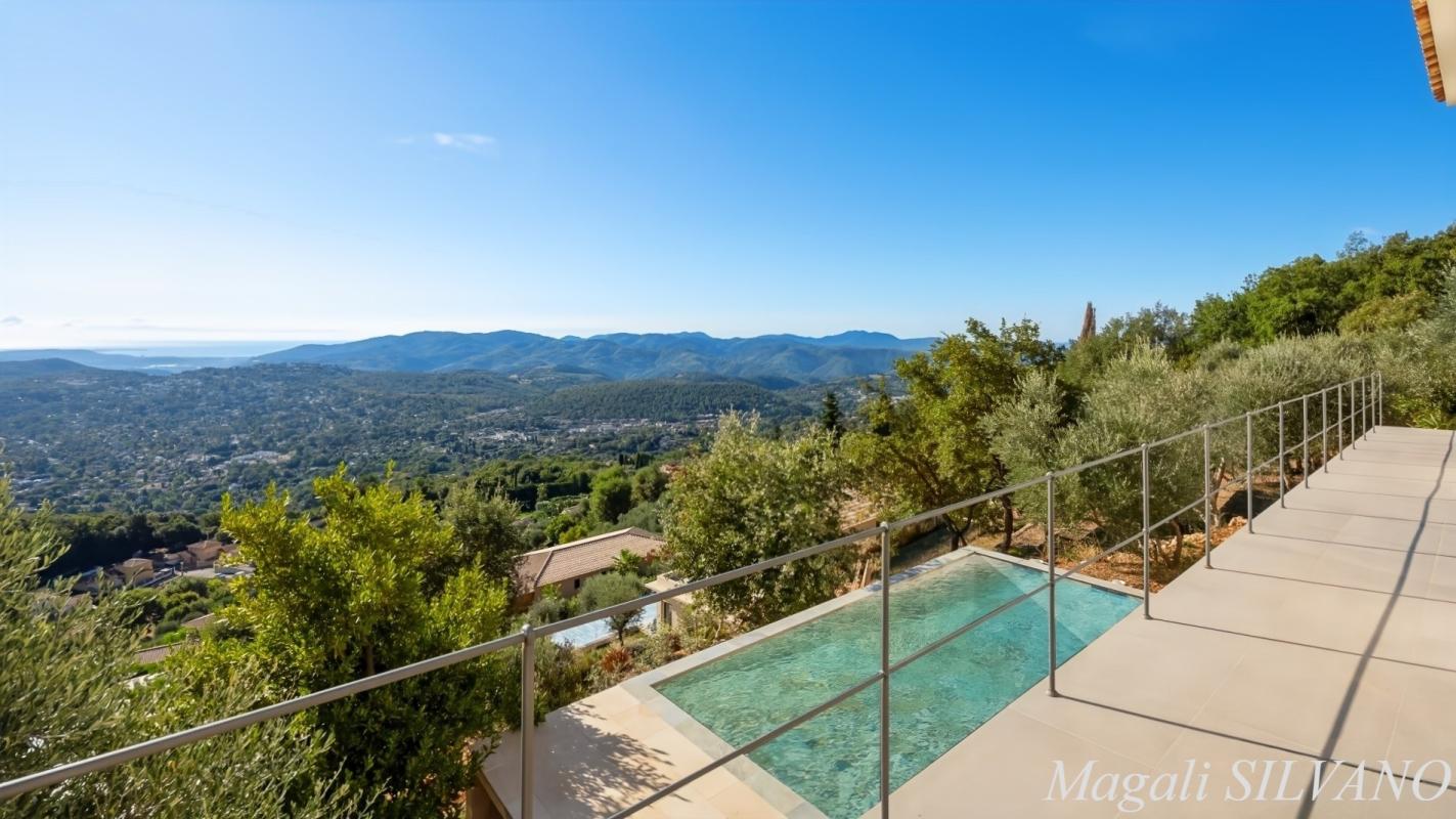 SPERACEDES Villa contemporaine Vue mer panoramique  Proche Cabris 17