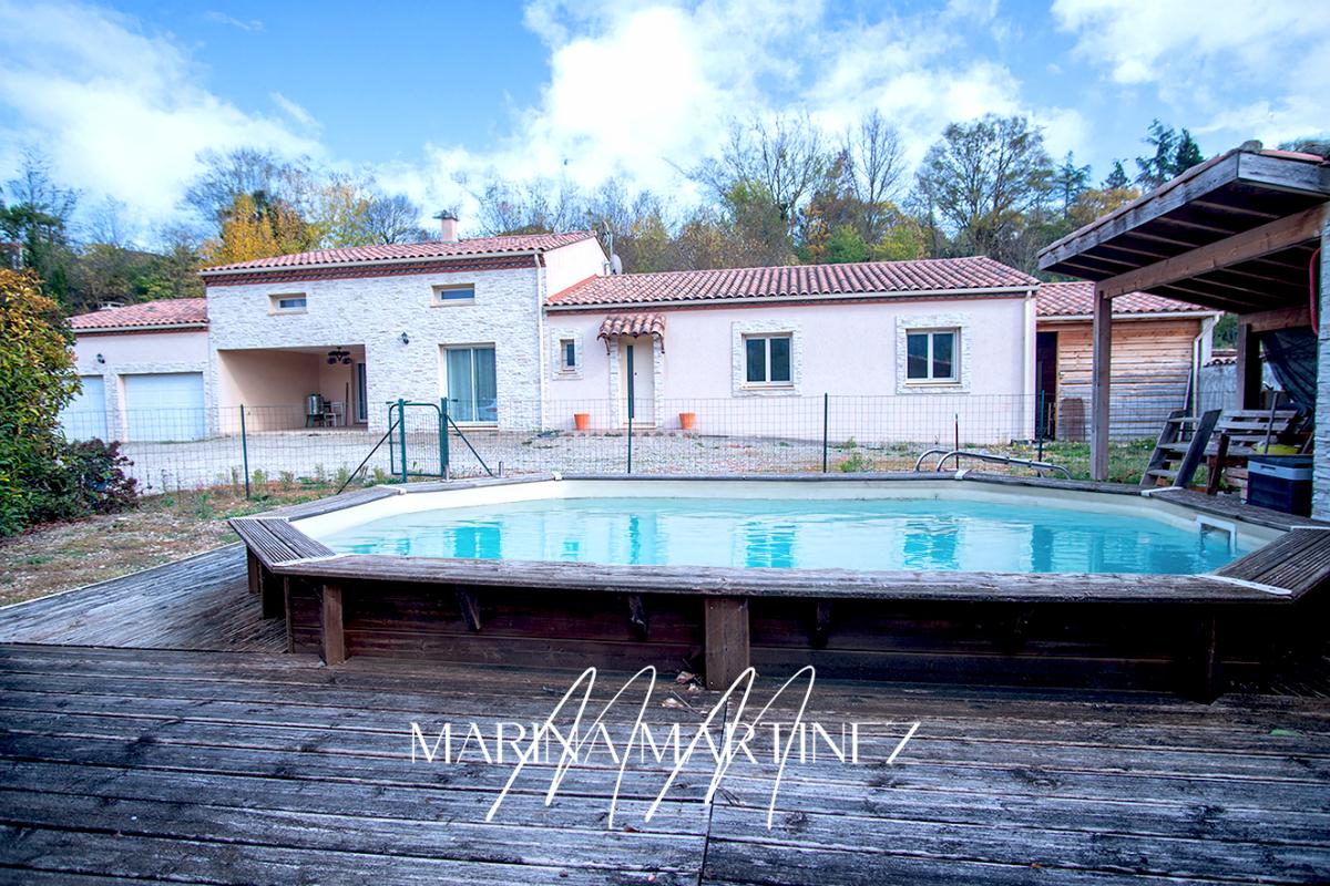 LIMOUX Villa Plain Pied 242 m2 avec jardin et piscine 10
