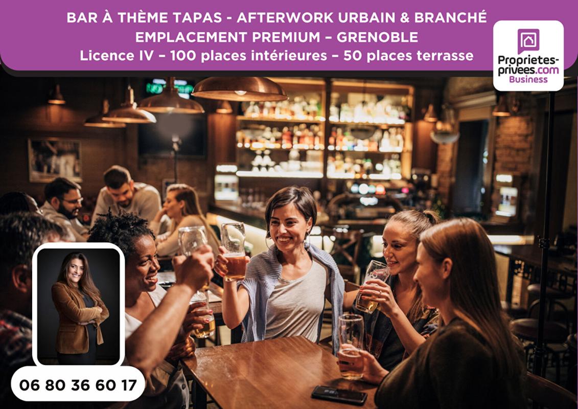 GRENOBLE GRENOBLE - BAR TAPAS & BIÈRES AFTERWORK, 130 PLACES, EMPLACEMENT PREMIUM 1