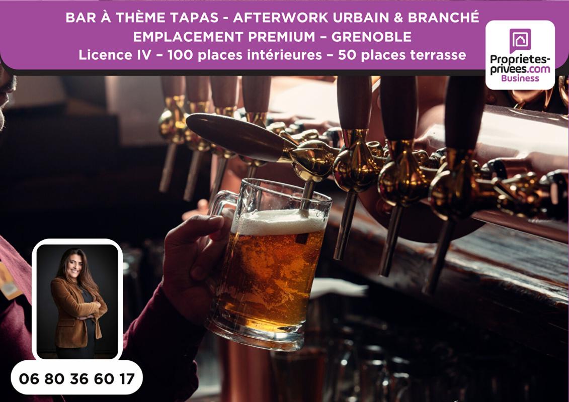 GRENOBLE GRENOBLE - BAR TAPAS & BIÈRES AFTERWORK, 130 PLACES, EMPLACEMENT PREMIUM 2