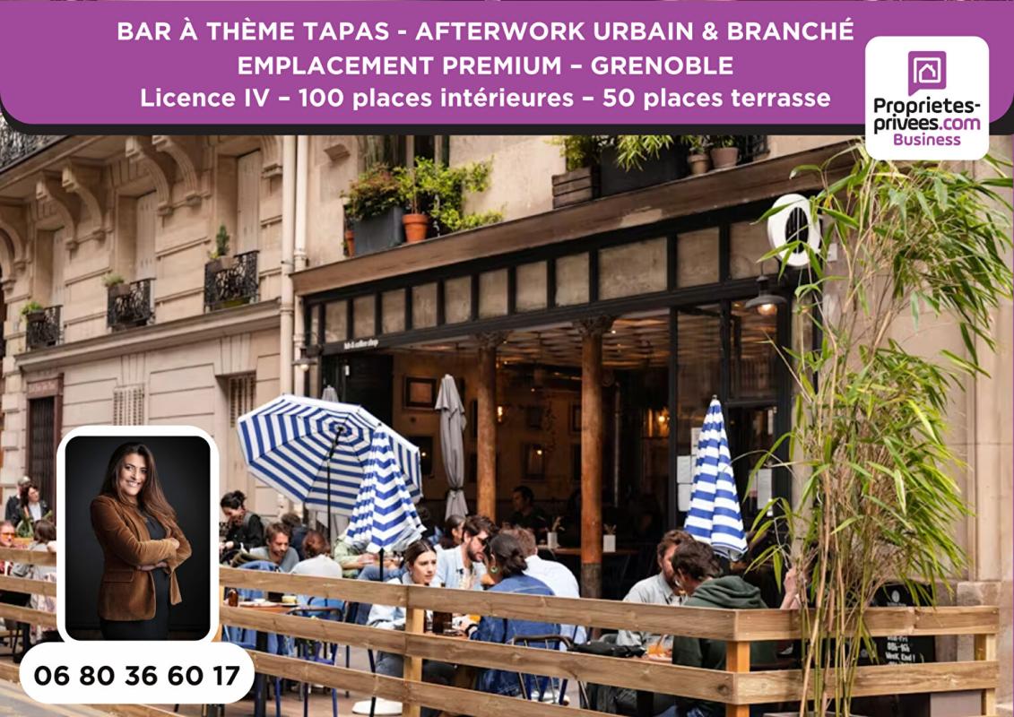 GRENOBLE GRENOBLE - BAR TAPAS & BIÈRES AFTERWORK, 130 PLACES, EMPLACEMENT PREMIUM 4