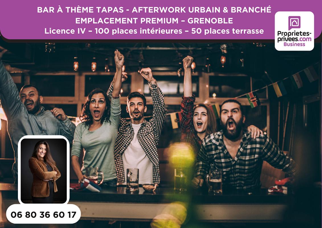 GRENOBLE GRENOBLE - BAR TAPAS & BIÈRES AFTERWORK, 130 PLACES, EMPLACEMENT PREMIUM 5