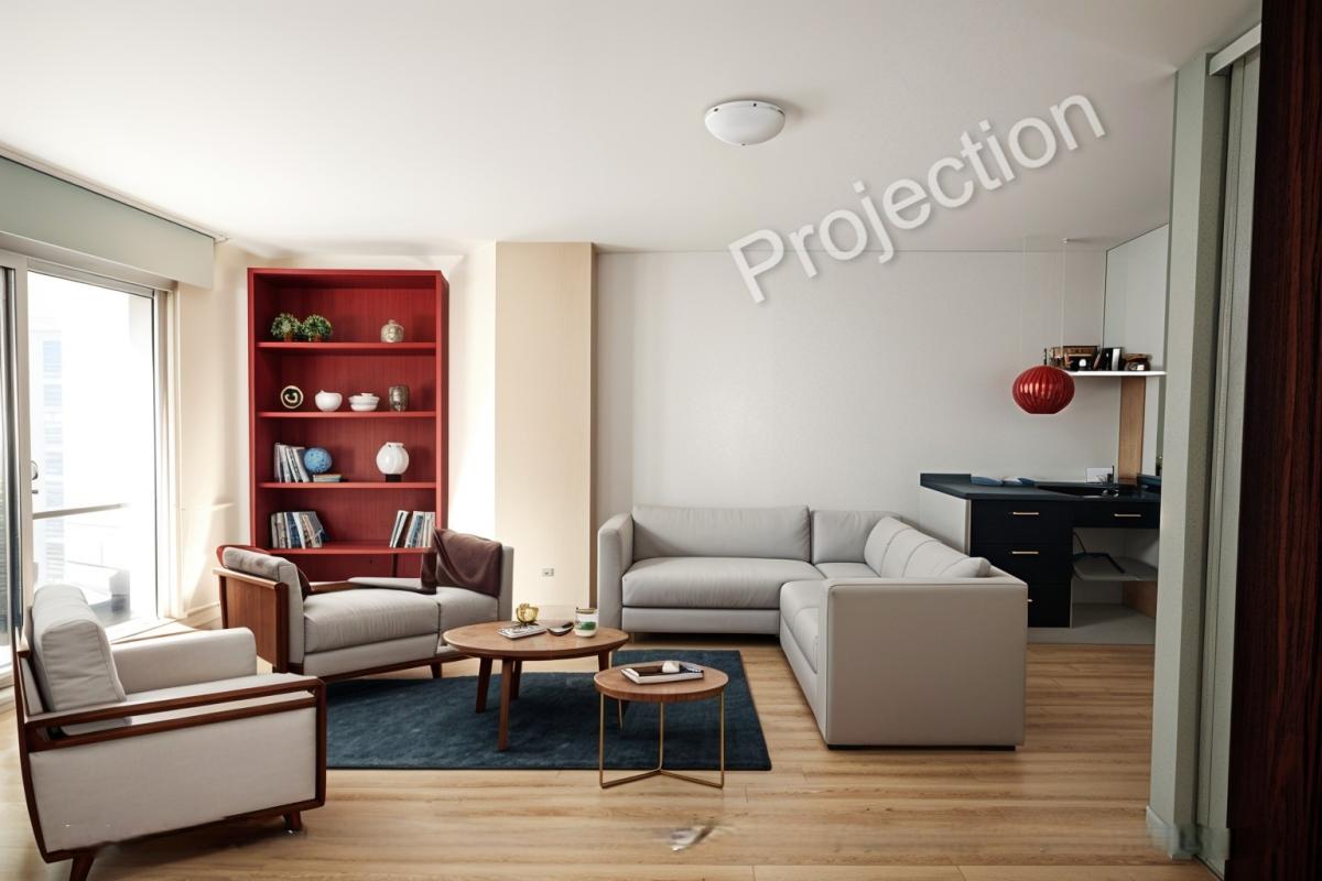 DAX T2, place de parking, balcon 1