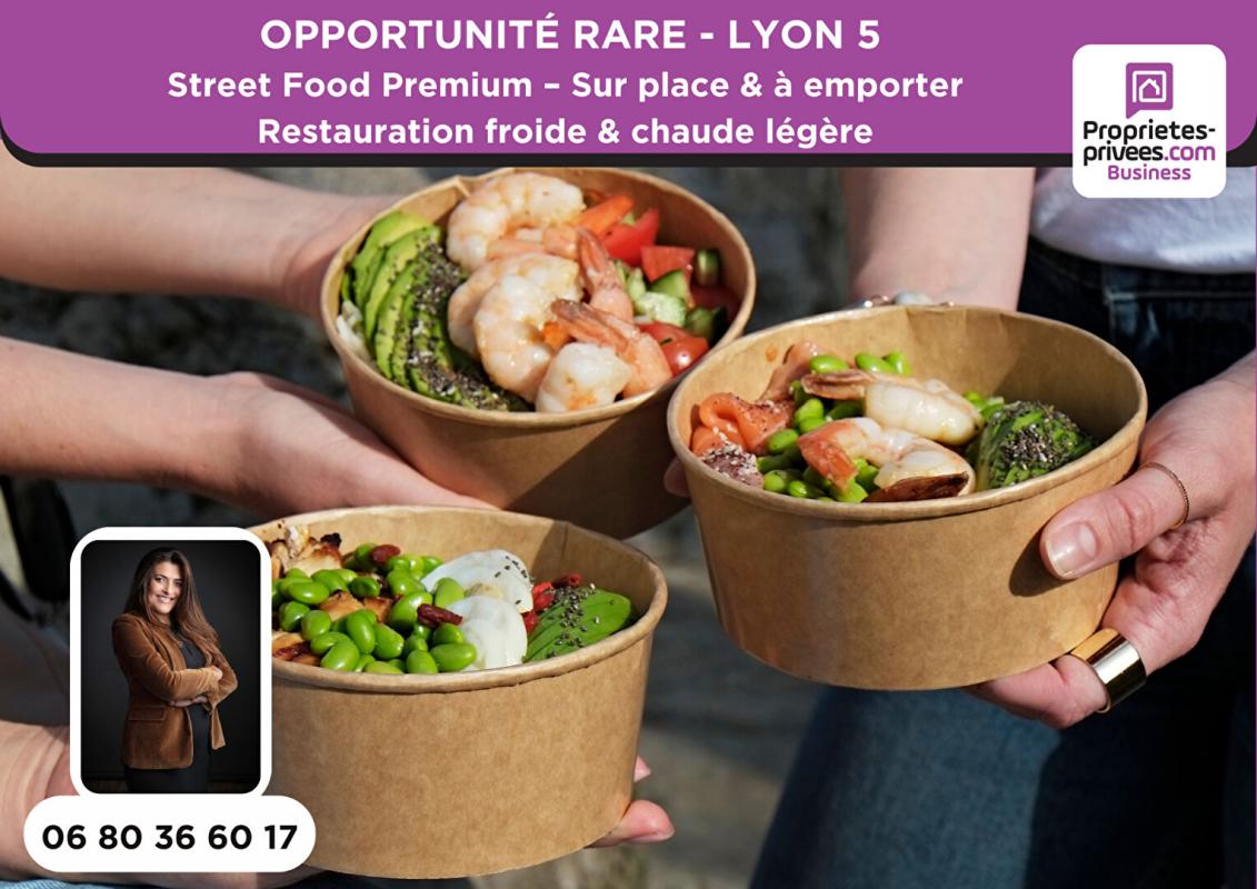LYON-5E-ARRONDISSEMENT EXCLUSIVITÉ LYON : Restauration froide & chaude légère - Opportunité rare 2