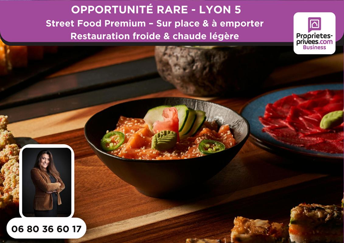 LYON-5E-ARRONDISSEMENT EXCLUSIVITÉ LYON : Restauration froide & chaude légère - Opportunité rare 3