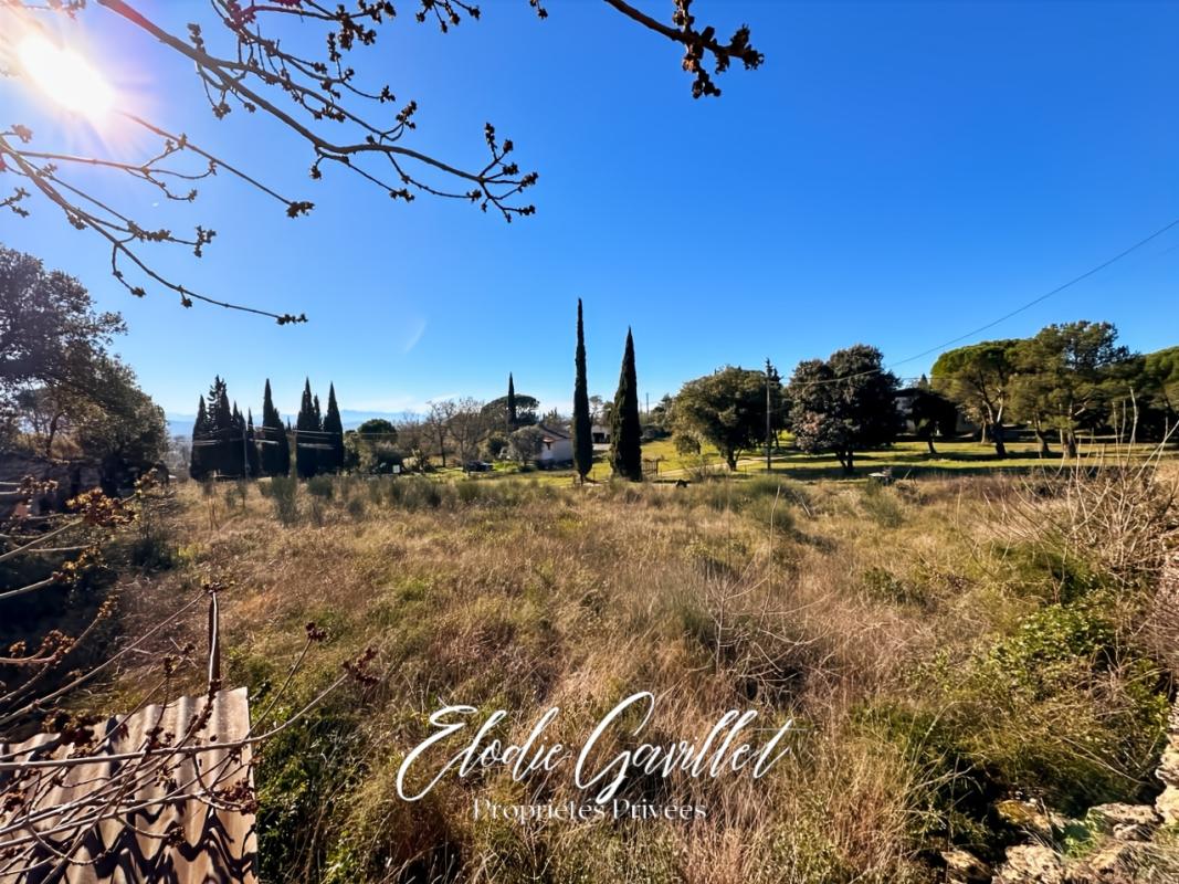 MOUSSOULENS Terrain constructible à viabiliser Moussoulens 1240m² 1