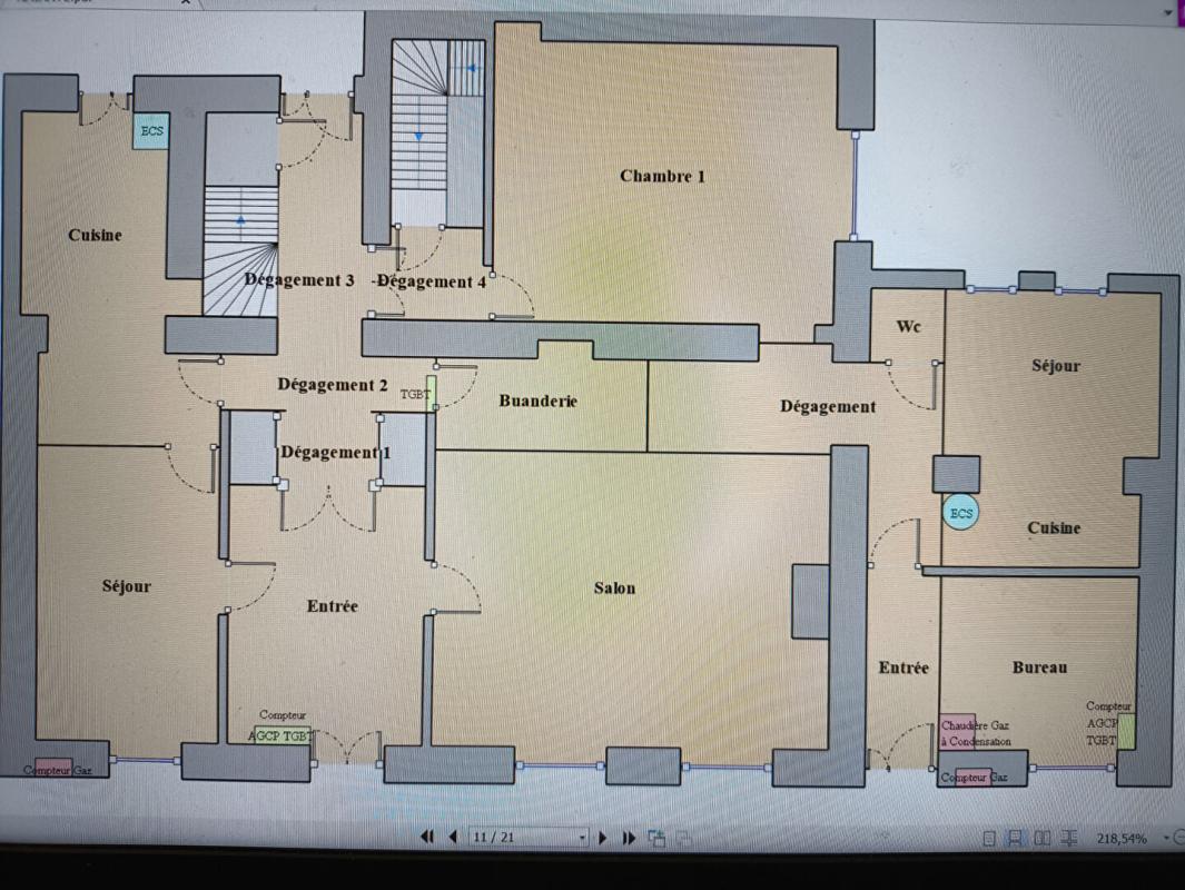 ALENCON Maison hyper centre ville avec jardin 15