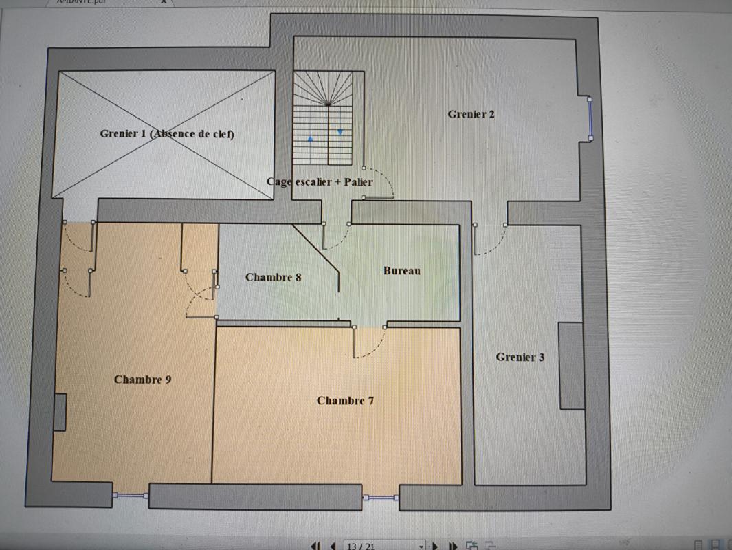 ALENCON Maison hyper centre ville avec jardin 17
