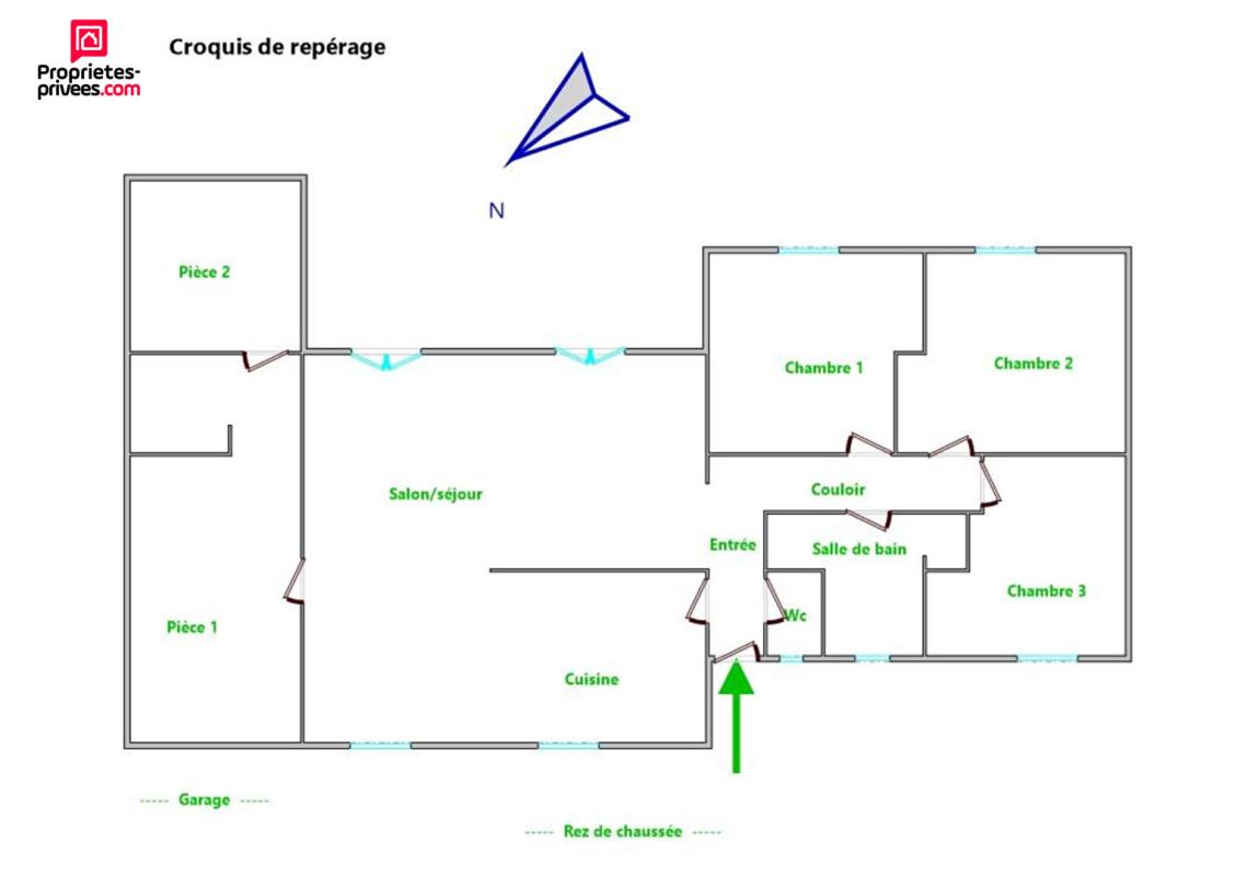 LA MOTTE Villa sur La Motte - Plain-pied, 3 chambres, piscine, proche Golf Saint-Endréol 17