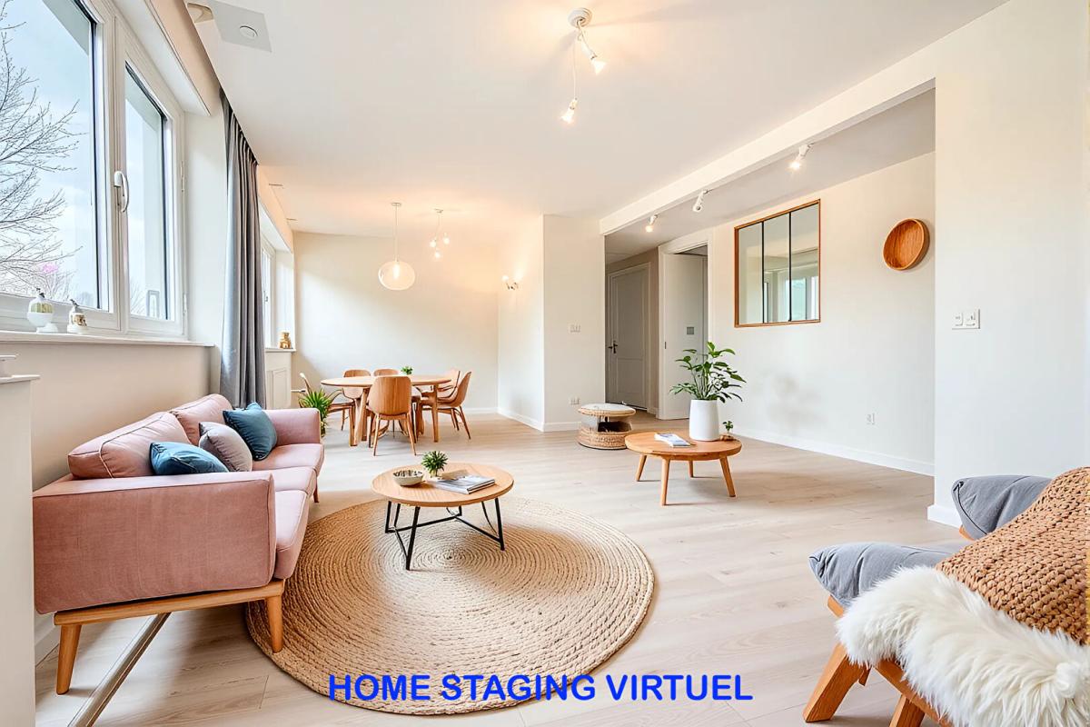 AMIENS Appartement Amiens SUD  3 pièce(s) 71.40 m2 2 chambres , 2 places de parking, jardin 16