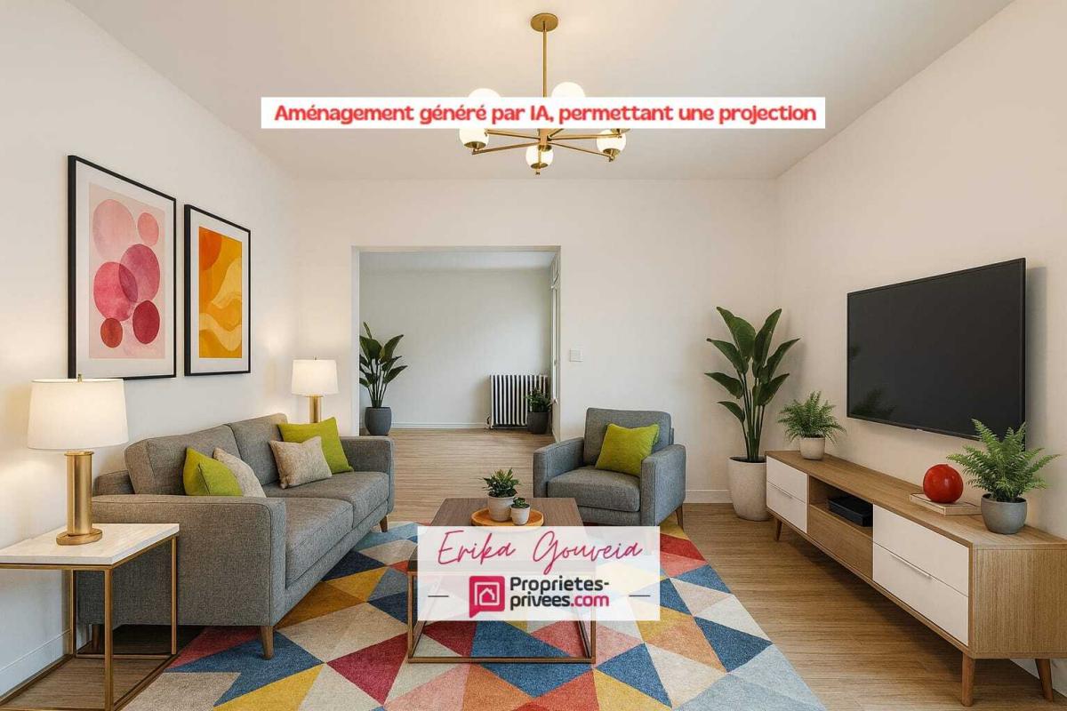 LE HAVRE Magnifique T3 rénové de 82 m² + balcon / Sanvic / Jardins Suspendus 8