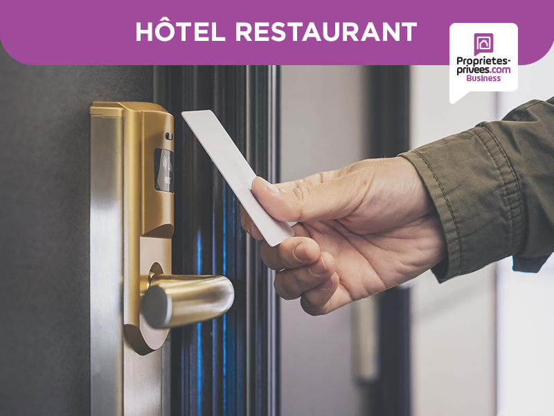 CHATEAUROUX AXE CHATEAUROUX LIMOGES - MURS COMMERCIAUX HOTEL BAR RESTAURANT avec LOGEMENT 9