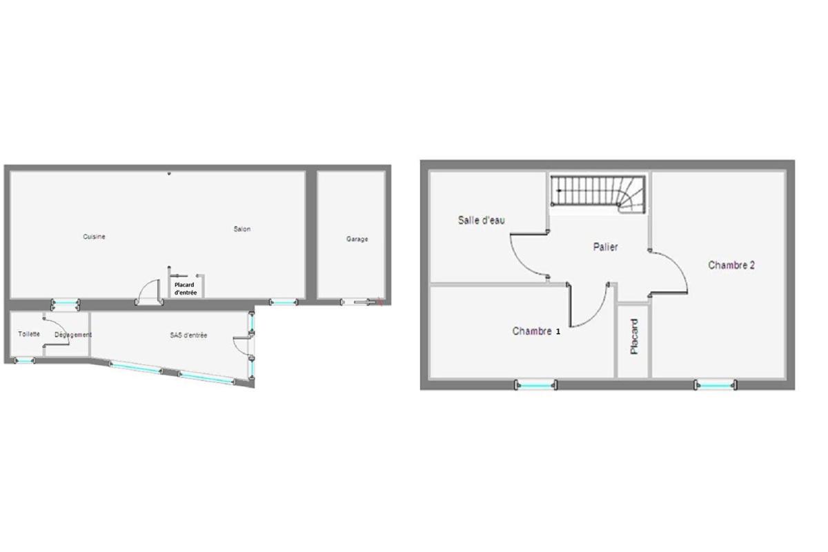 LANNION Exclusivité !! 22300 LANNION (Servel) Maison en pierres, 2 chambres, ancien garage attenant 12