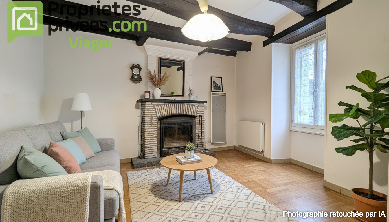 ANTOGNY-LE-TILLAC Maison de pays Antogny Le Tillac.Vente à termes libre 1