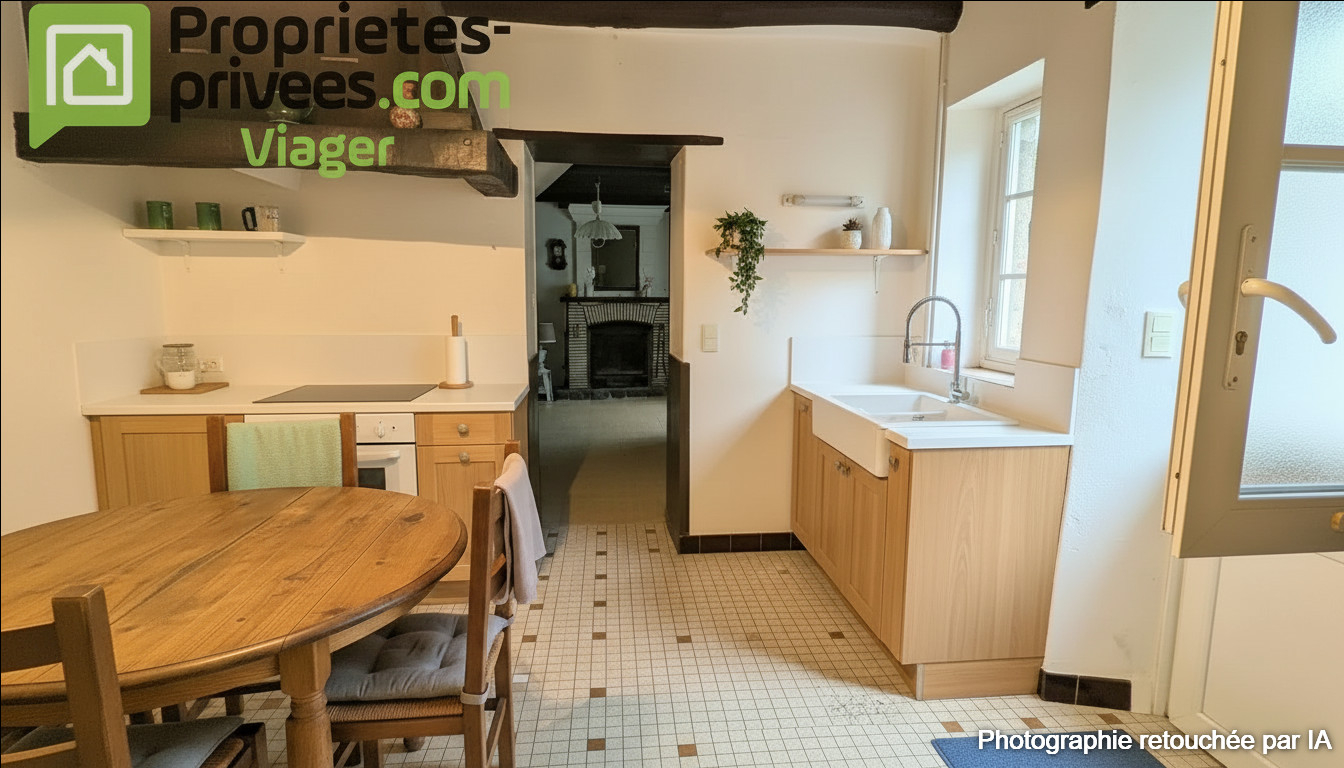 ANTOGNY-LE-TILLAC Maison de pays Antogny Le Tillac.Vente à termes libre 7