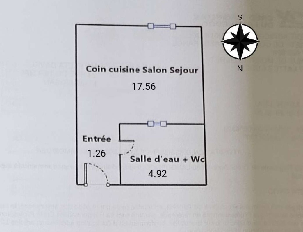 PORT-LA-NOUVELLE Port La Nouvelle centre ville studio de 24 m² 5