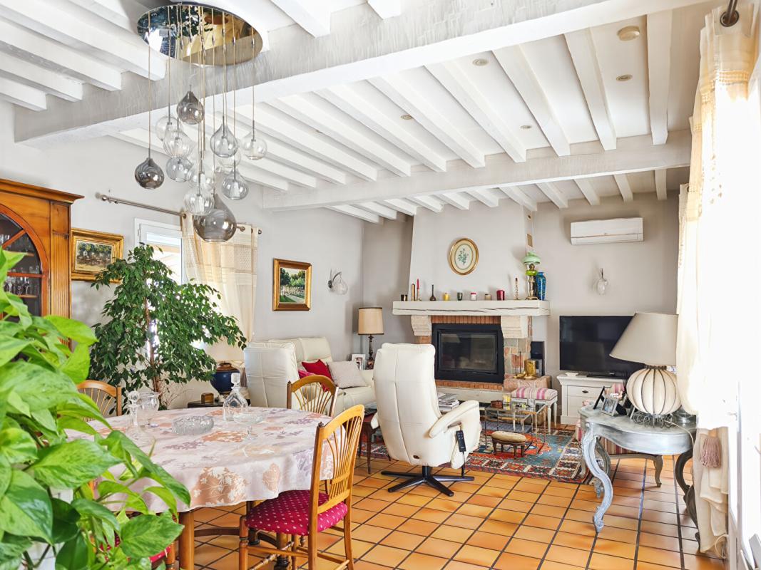 SARLIAC-SUR-L'ISLE Confortable maison contemporaine au calme, 4 chambres, séjour double avec cheminée, beau parc paysagé 7