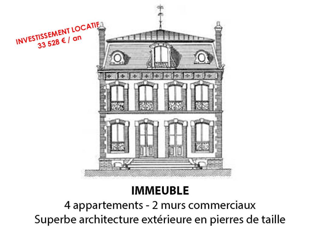 MONTBRISON 42 BOEN - IMMEUBLE MIXTE LOUES, COMMERCES ET LOGEMENTS 420 m² 3