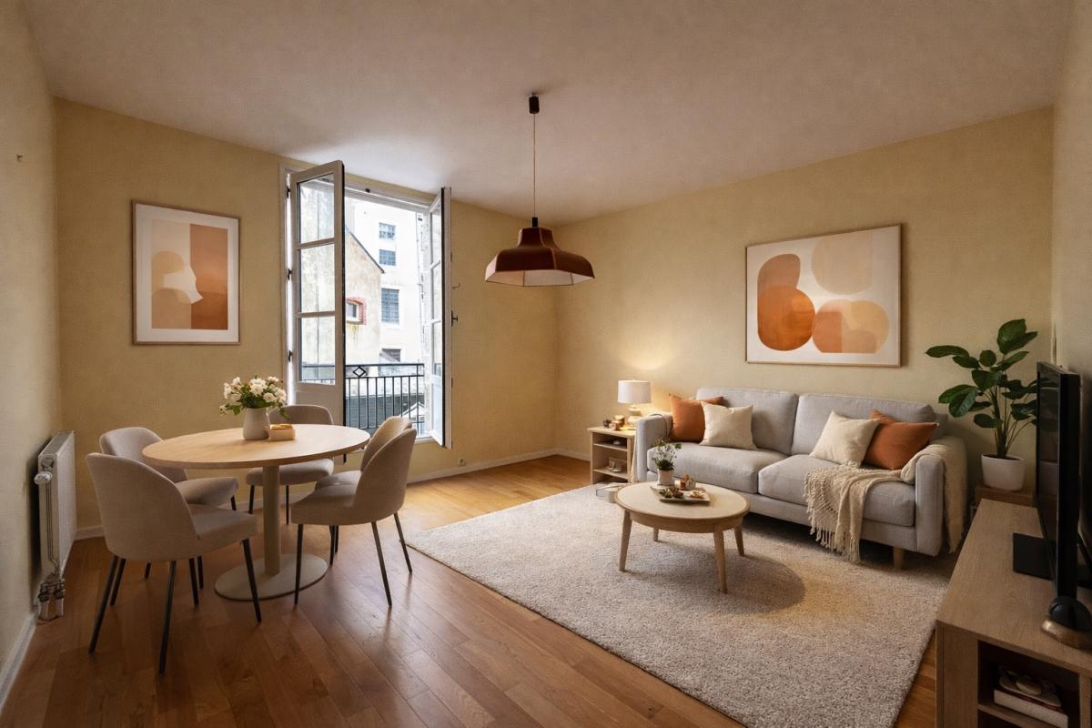 VANNES PORT de VANNES : Beau T2 de caractère 1