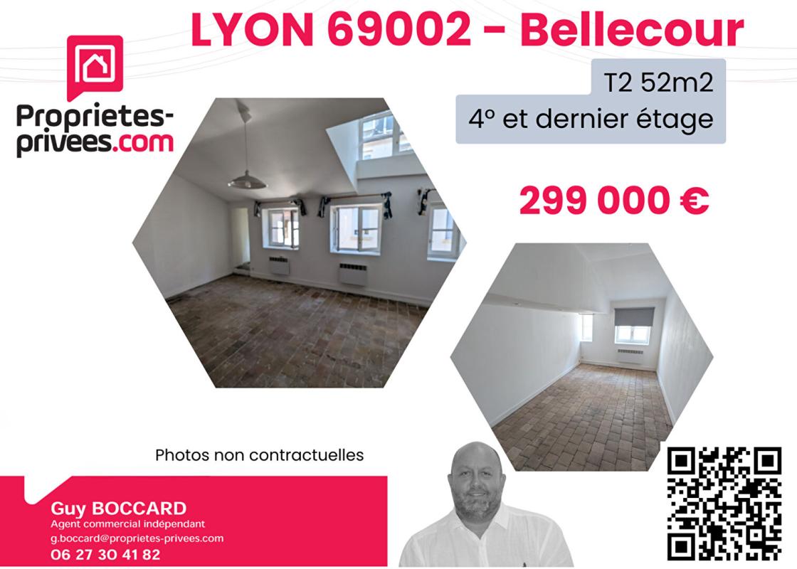 LYON-2E-ARRONDISSEMENT Appartement  2 pièce(s) 51.92 m2 1