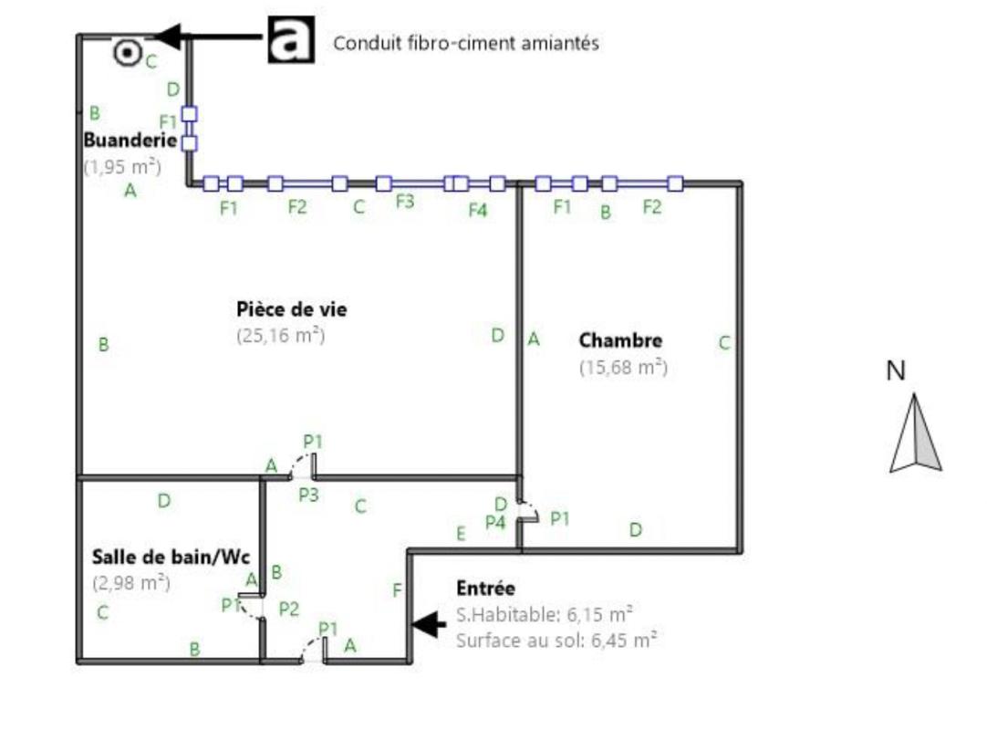 LYON-2E-ARRONDISSEMENT Appartement  2 pièce(s) 51.92 m2 4