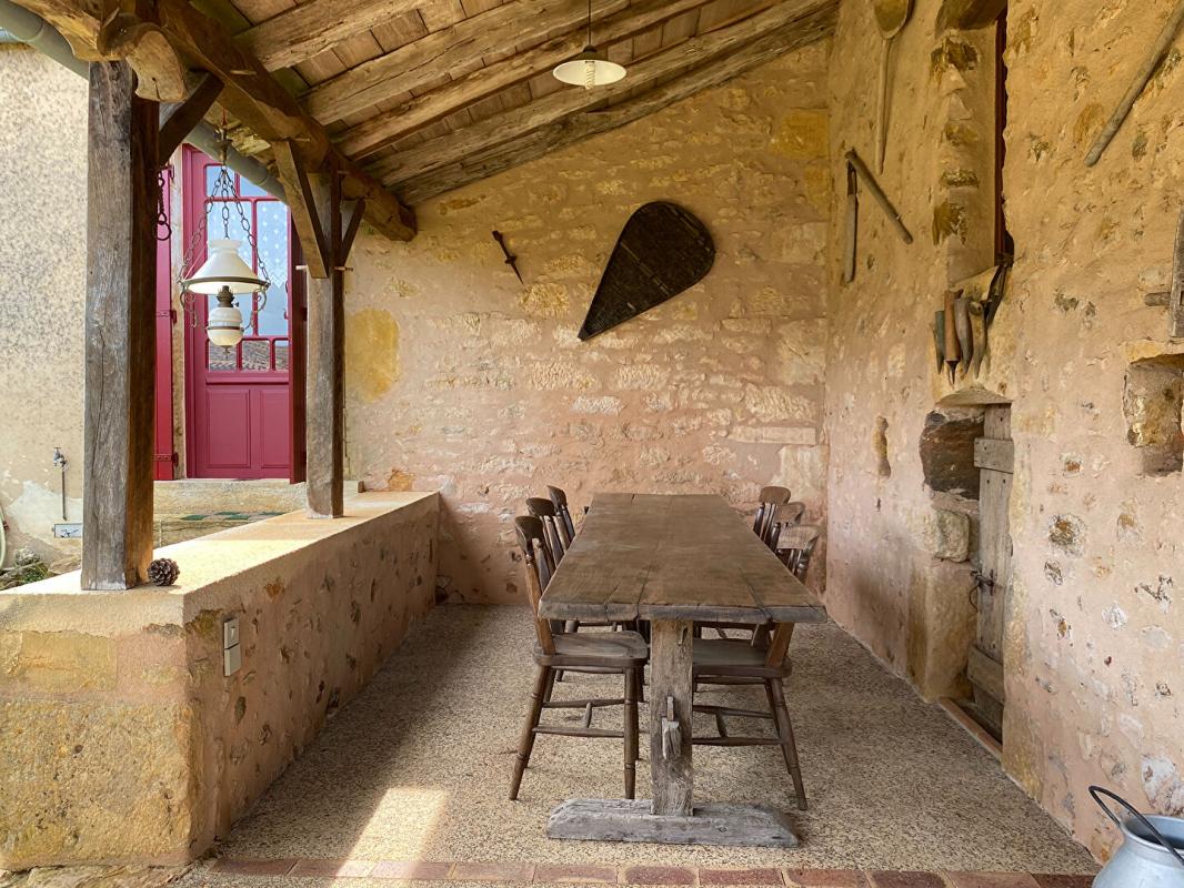 SAINT-AVIT-RIVIERE Ensemble périgourdin authentique avec deux gîtes, piscine et 5,3 hectares 9