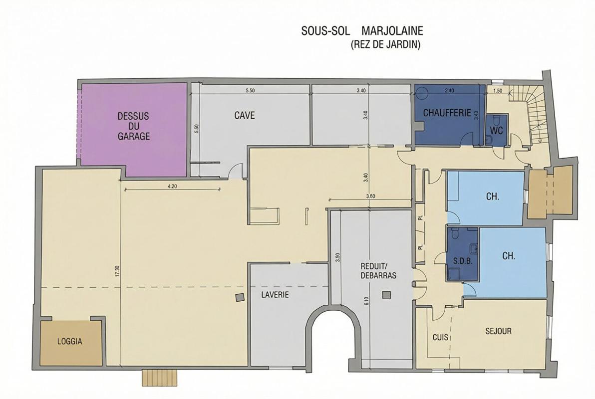 LE CANNET Villa Le Cannet 9 pièce(s) 446 m2 piscine 13