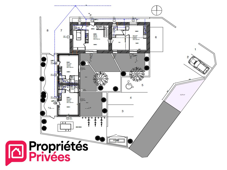 LA GUERINIERE Ile de Noirmoutier 85 - Ensemble immobilier résidentiel proche 50 mètres de la mer 1