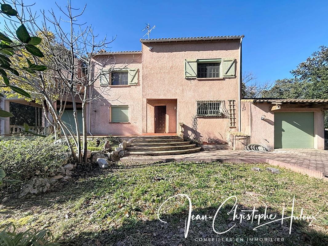 MONTPEZAT 30730 MONTPEZAT - Maison 145 m2 avec Piscine , oliveraie et garage 1