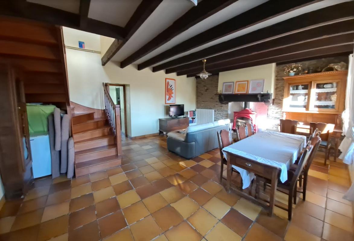 PAULE 22340 Paule longère familiale ou gîte 7 chambres terrain sans vis à vis de 4900 m² 10